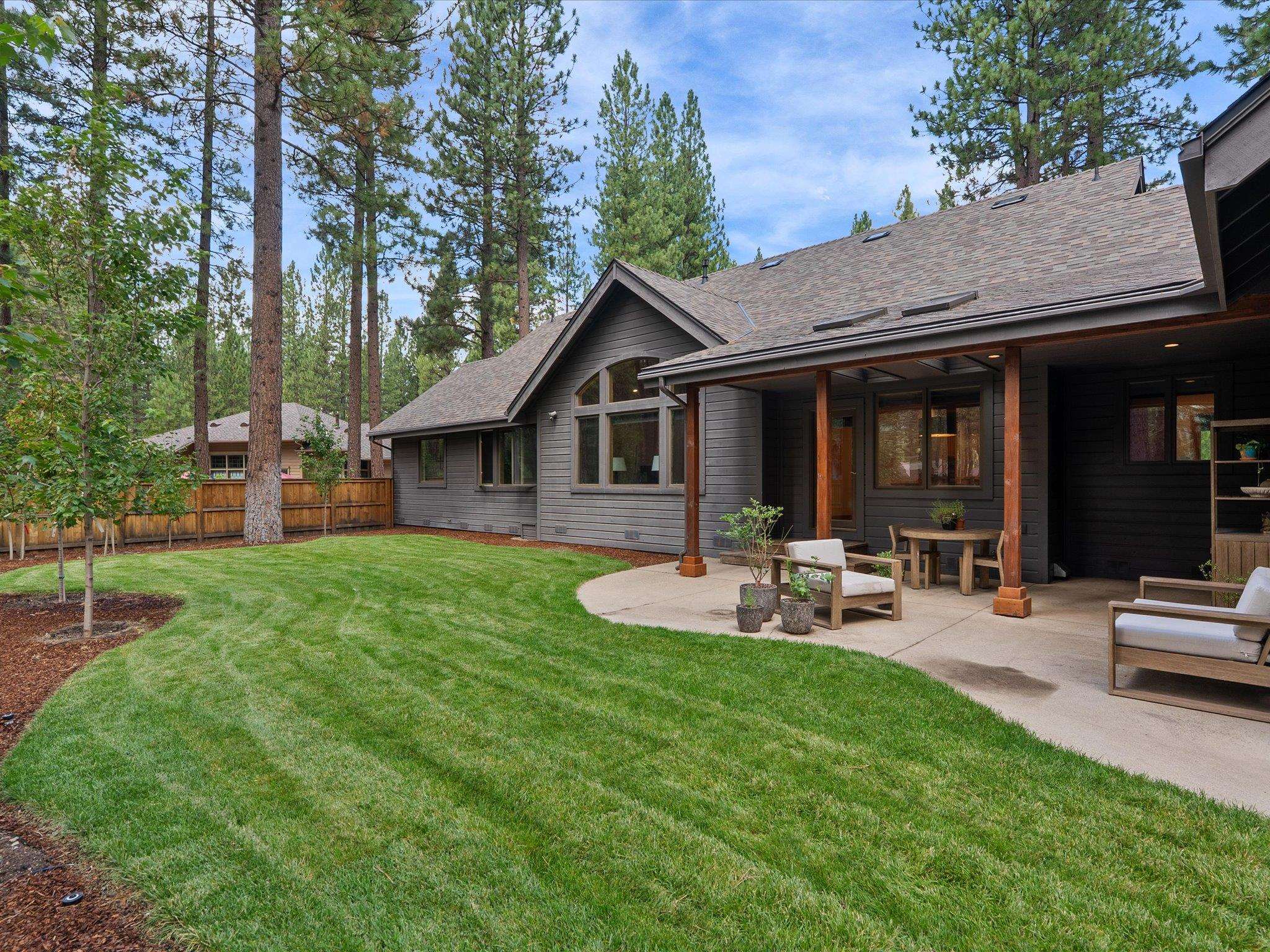 355 Quail View Circle Clio, CA 96106 - Photo 40 of 48 a view of a house with backyard porch and sitting area