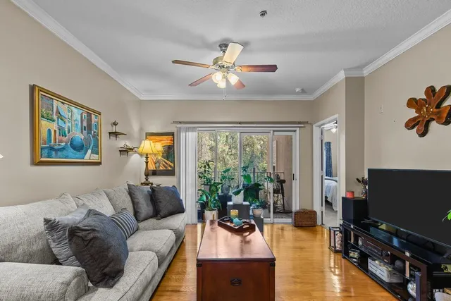 a bedroom with a bed and a walk in closet