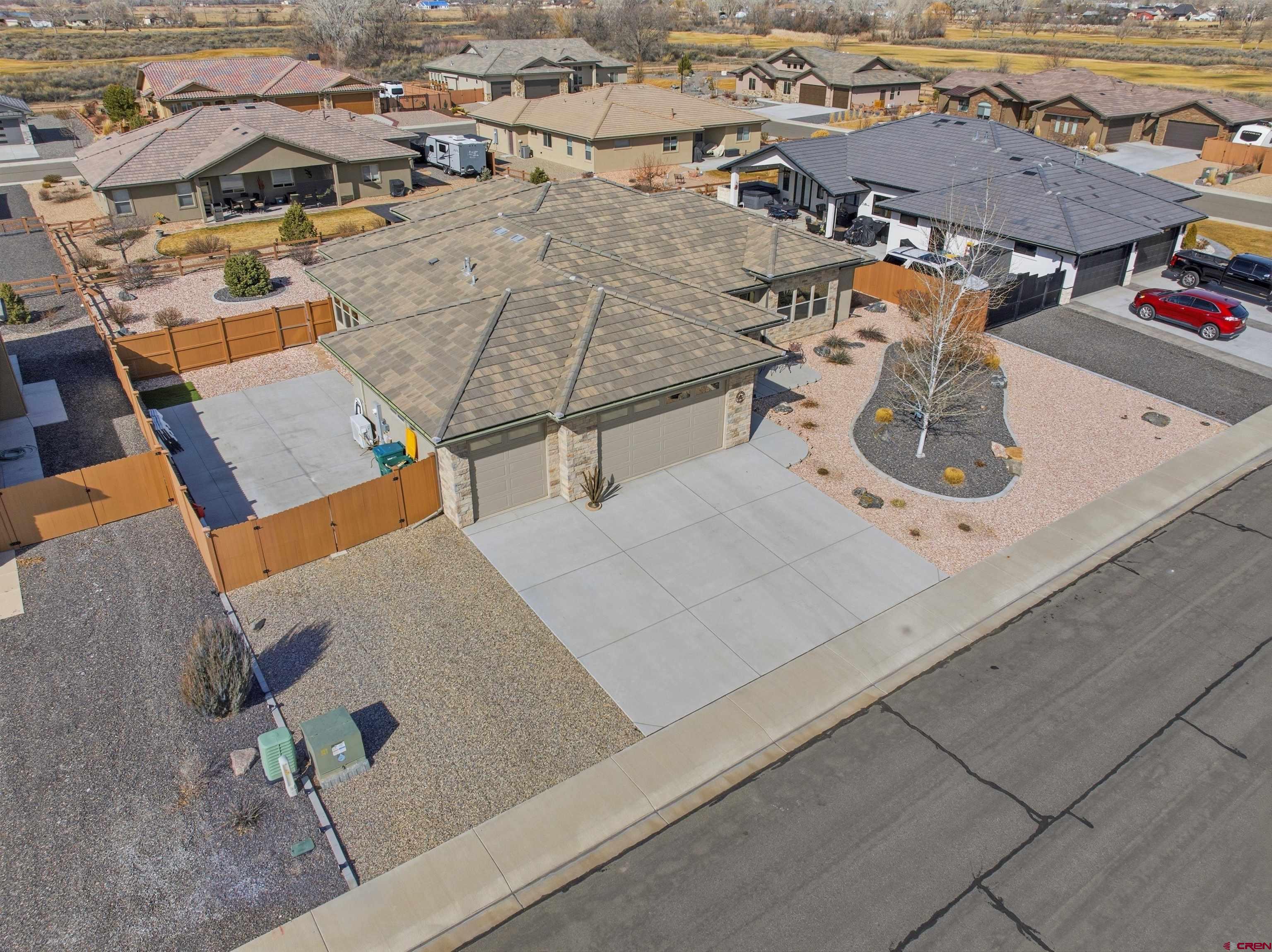 1223 Eagle Way Fruita, CO 81521 - Photo 34 of 34 an aerial view of a house with outdoor space