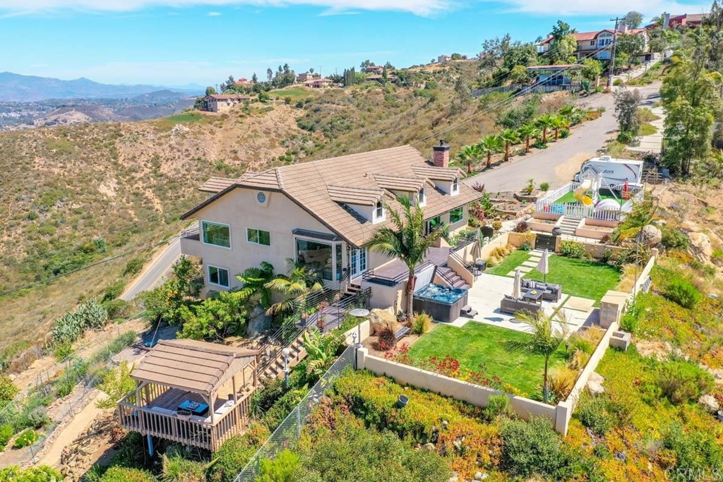 777 Phoenix Way San Marcos, CA 92078 - Photo 74 of 75 an aerial view of house with yard