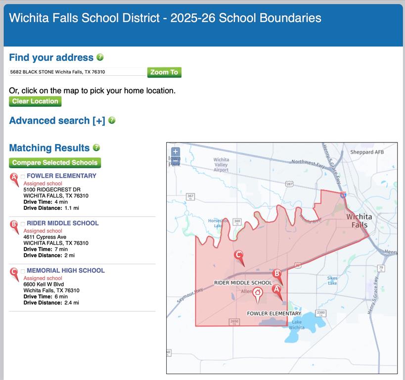 5682 Blackstone Drive Wichita Falls, TX 76310 - Photo 31 of 31 unknown