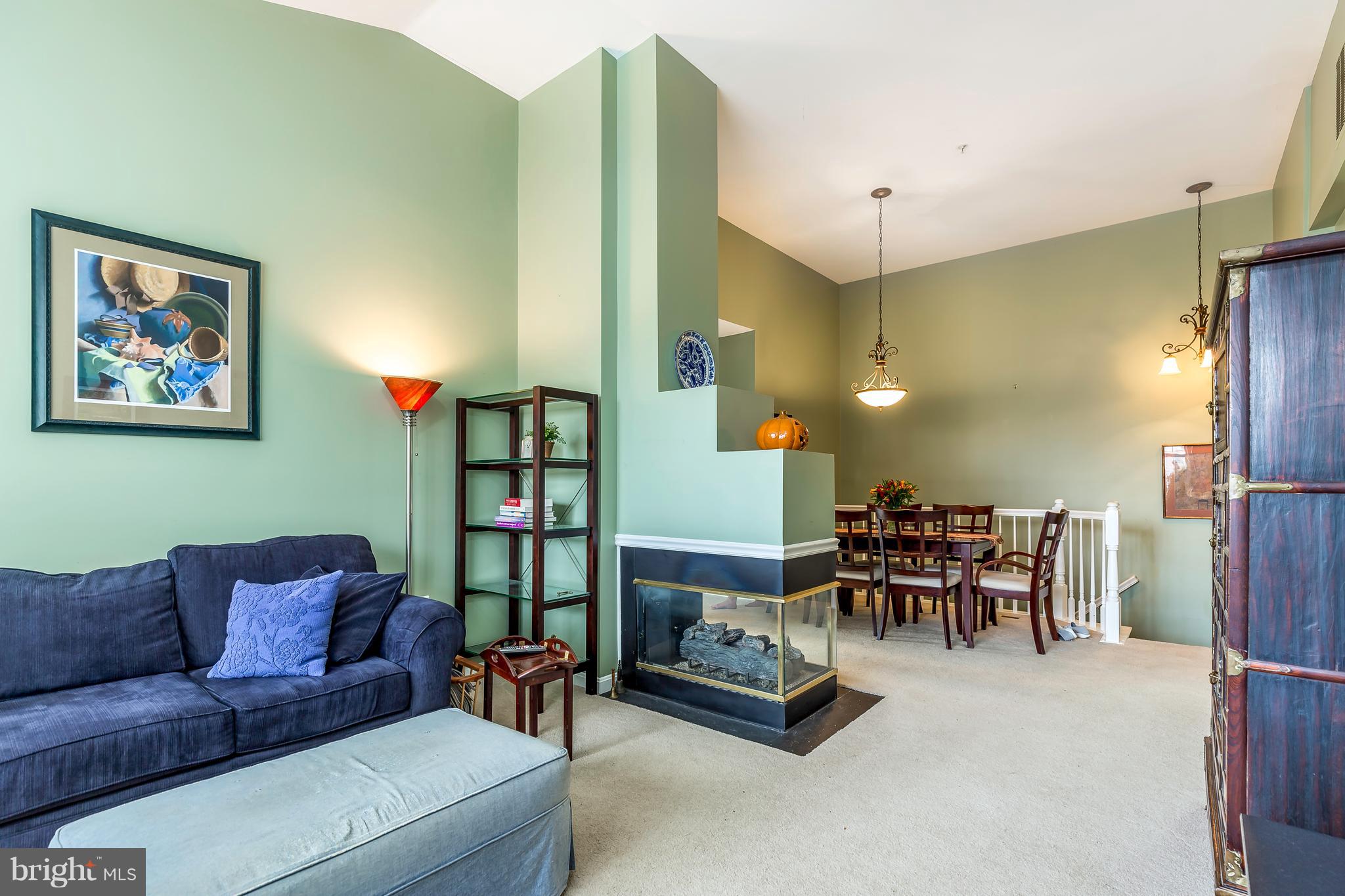 1300 Windleaf Drive, Unit B Reston, VA 20194 - Photo 7 of 23 3 Sided Fireplace