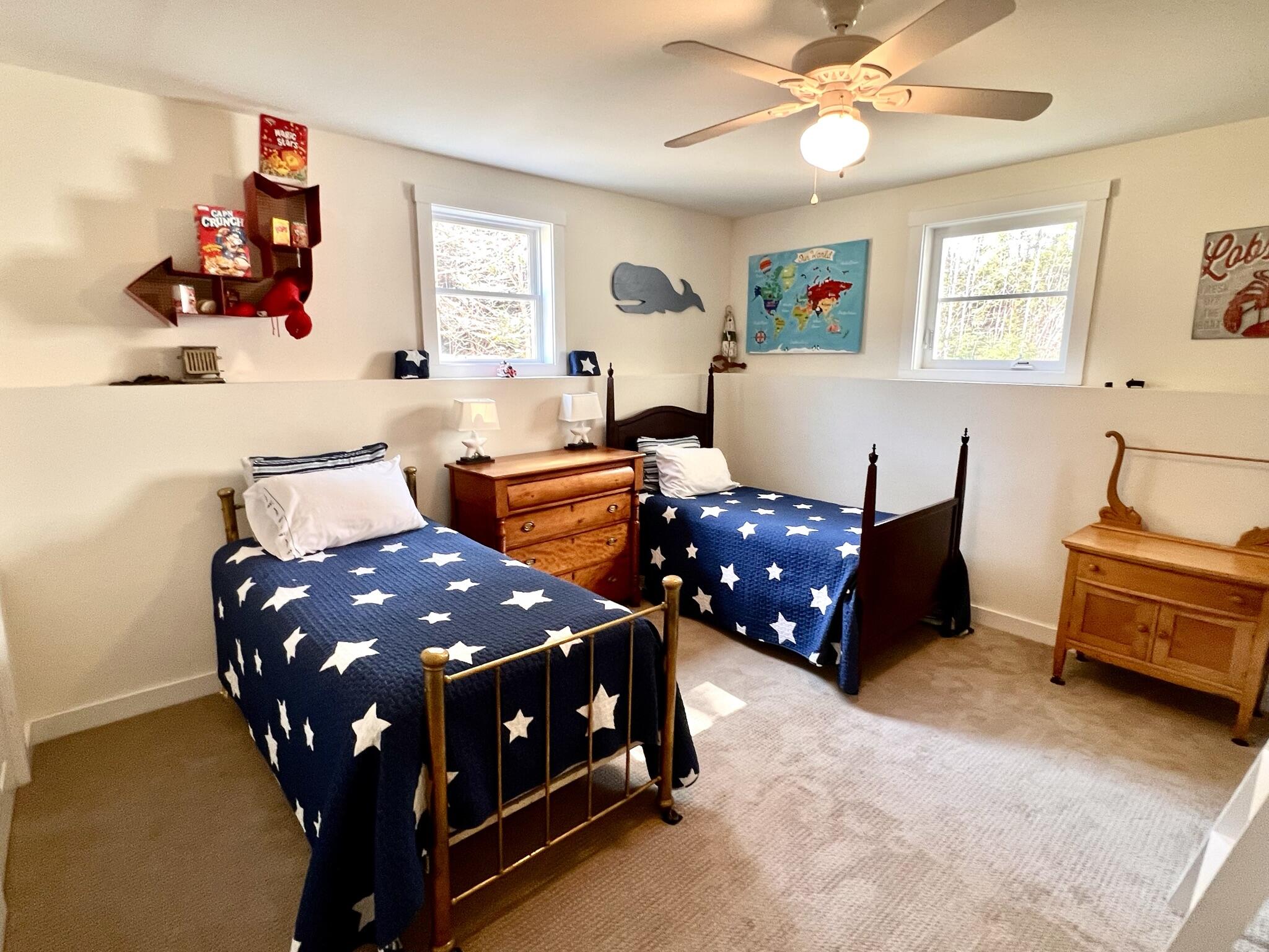 181 Ice Pond Road Waldoboro, ME 04572 - Photo 22 of 48 Large Lower Level guest room