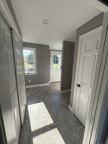 a room with storage and utility