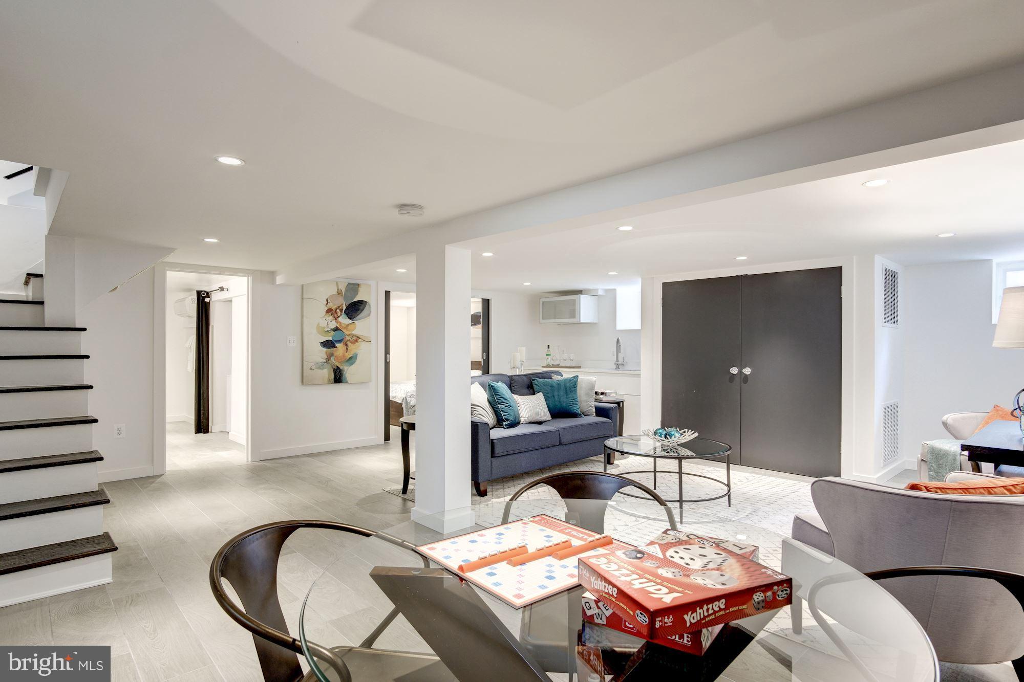 3309 Woodley Road Northwest Washington, DC 20008 - Photo 36 of 59 Renovated lower level (2016)