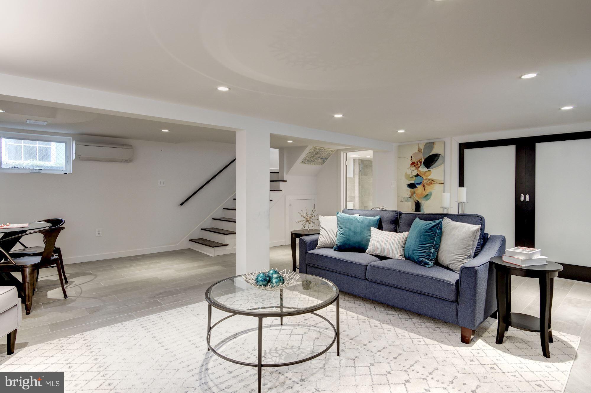 3309 Woodley Road Northwest Washington, DC 20008 - Photo 41 of 59 View to closed French pocket doors