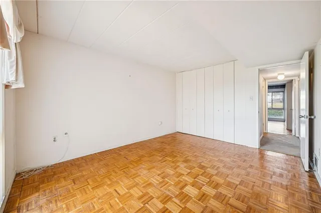 a view of empty room