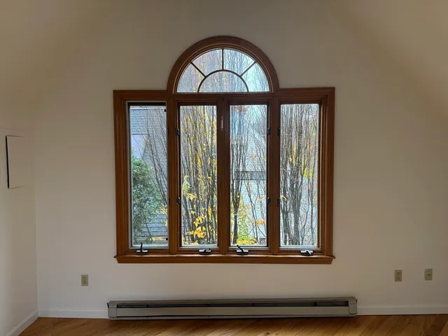 a view of a window of a house