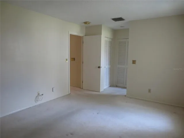 a view of a small space