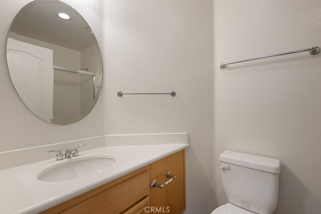 27635 Sienna Rdg Row Canyon Country, CA 91351 - Photo 10 of 30 a bathroom with a sink and a mirror