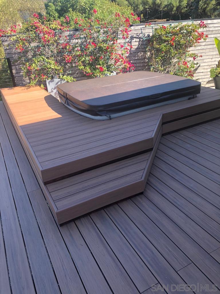 1402 Rodeo Drive La Jolla, CA 92037 - Photo 34 of 42 a view of outdoor sitting area with view of lake