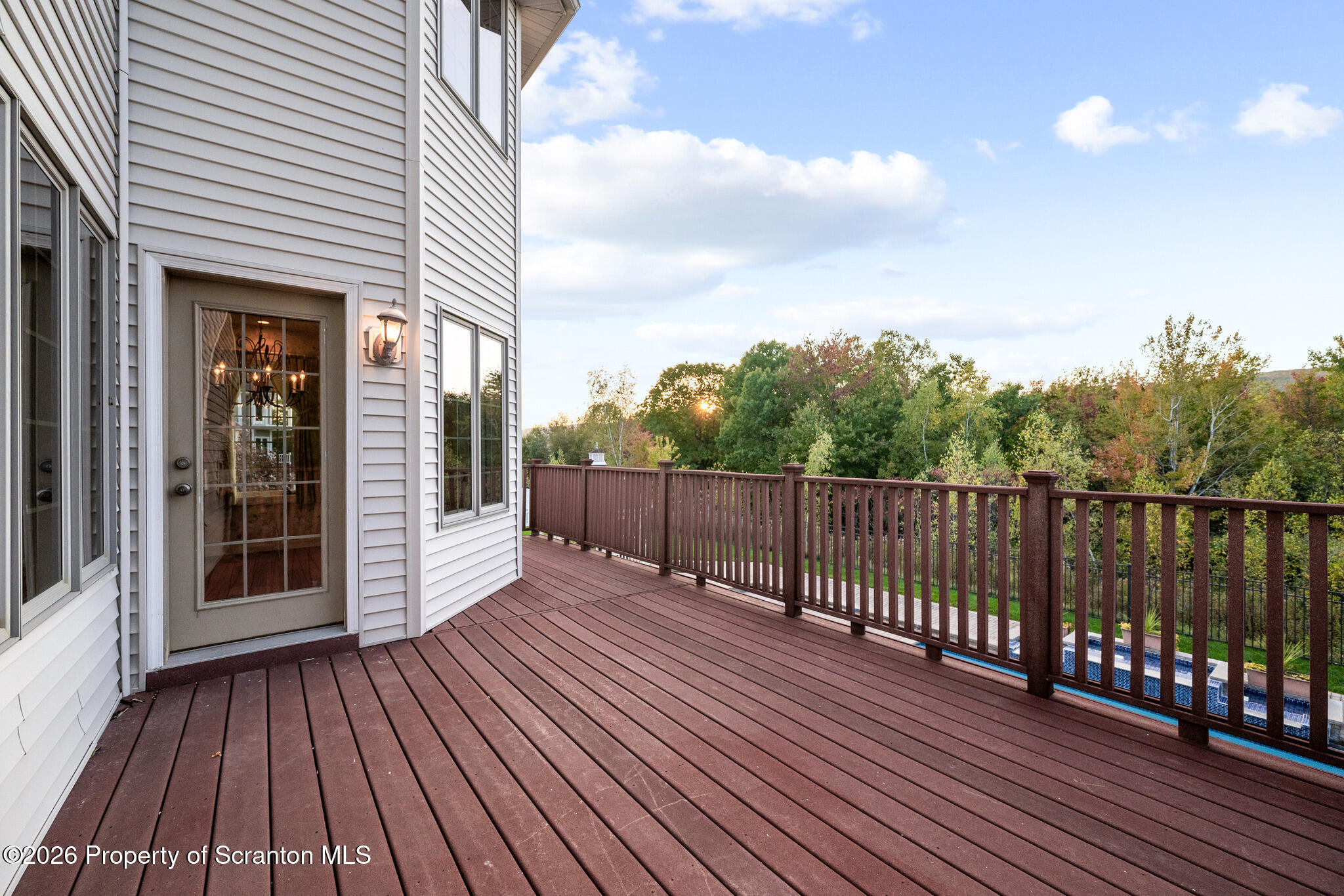 833 Laurel Road Mayfield, PA 18433 - Photo 36 of 67 Trex deck off kitchen