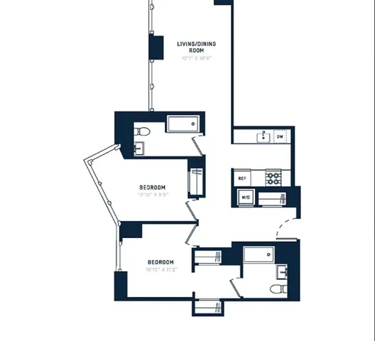a picture of a floor plan