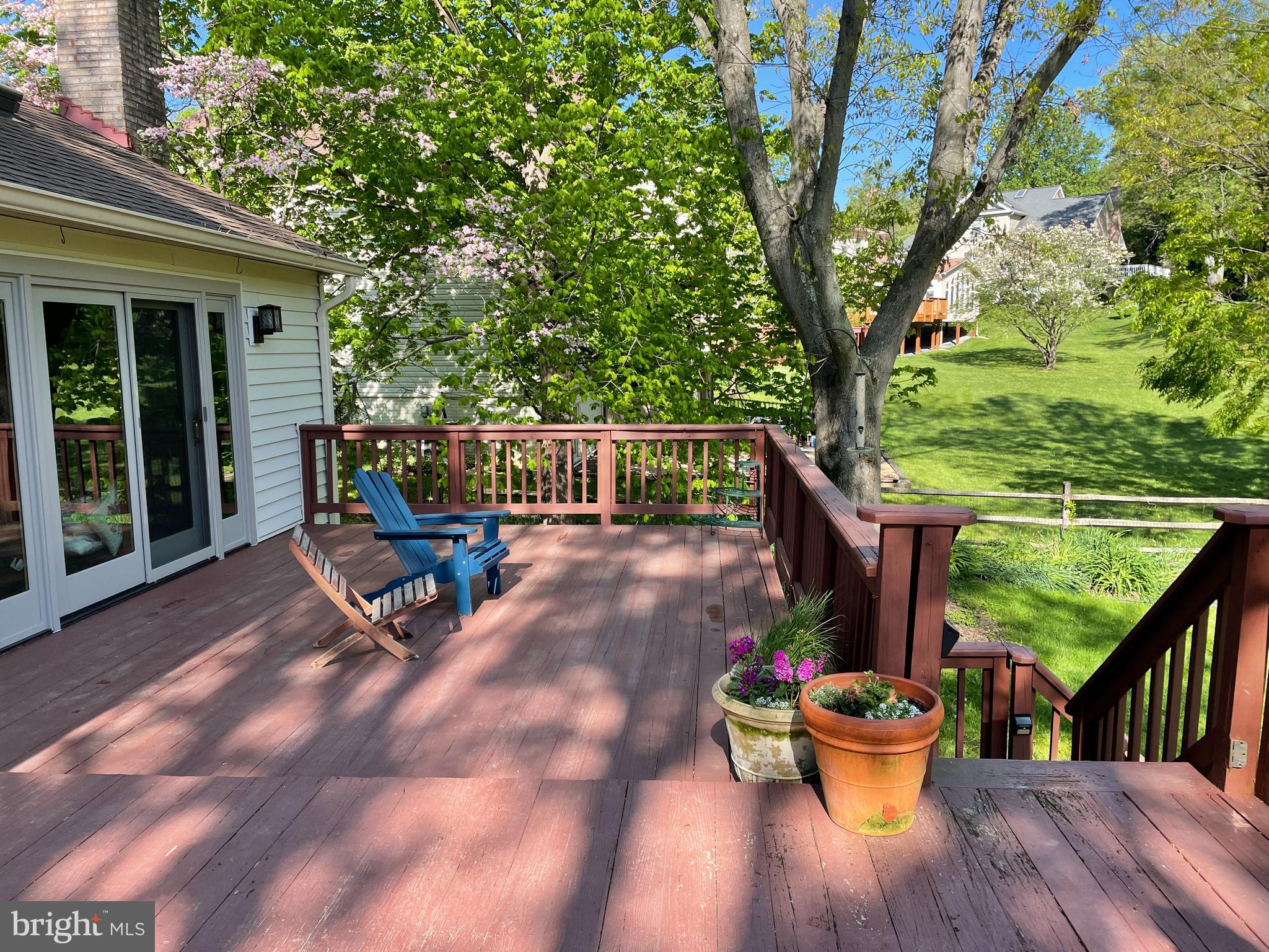 1921 Morningmist Drive Silver Spring, MD 20906 - Photo 12 of 38 Step down to lower deck