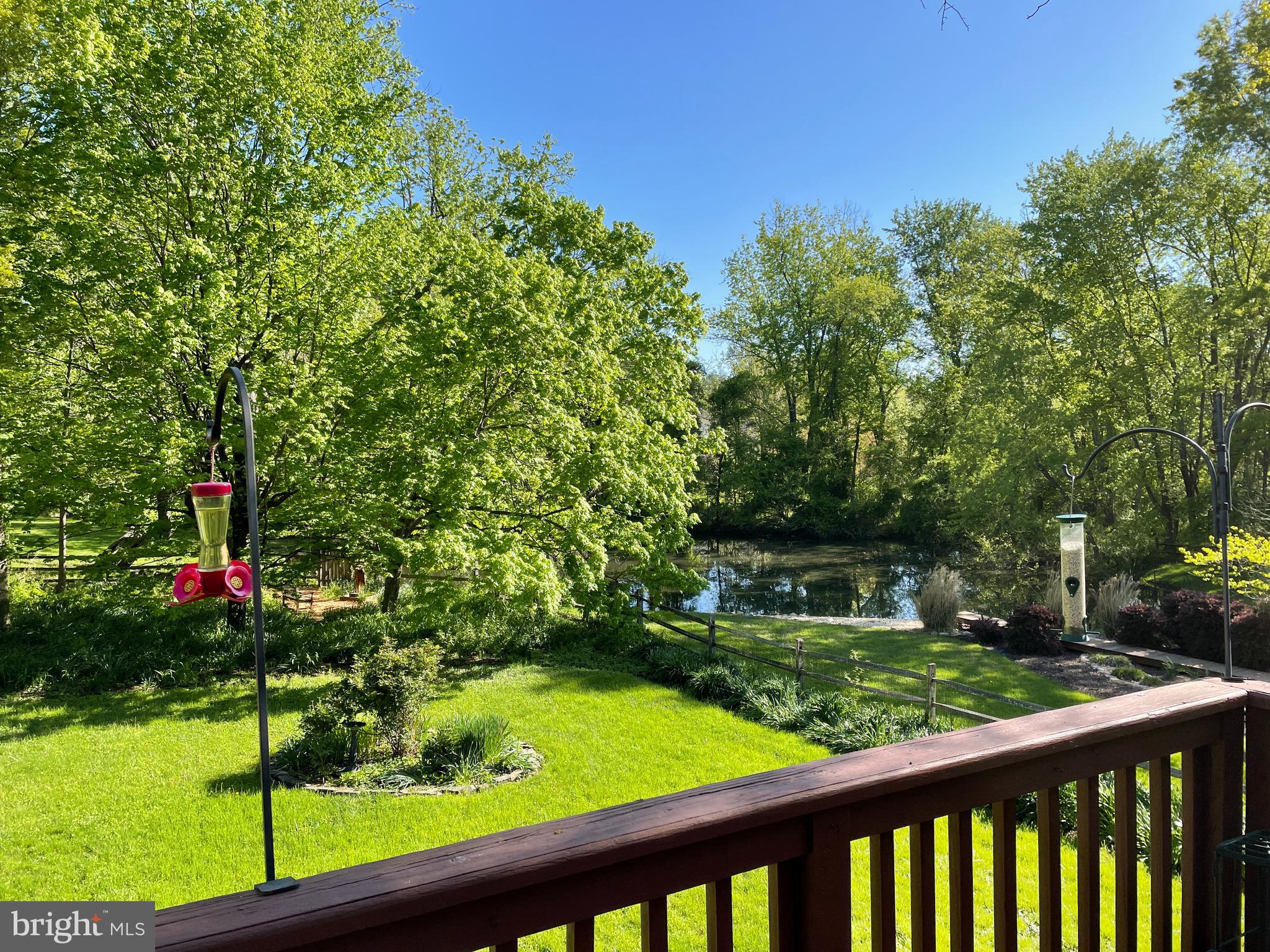 1921 Morningmist Drive Silver Spring, MD 20906 - Photo 13 of 38 View of pond from the deck