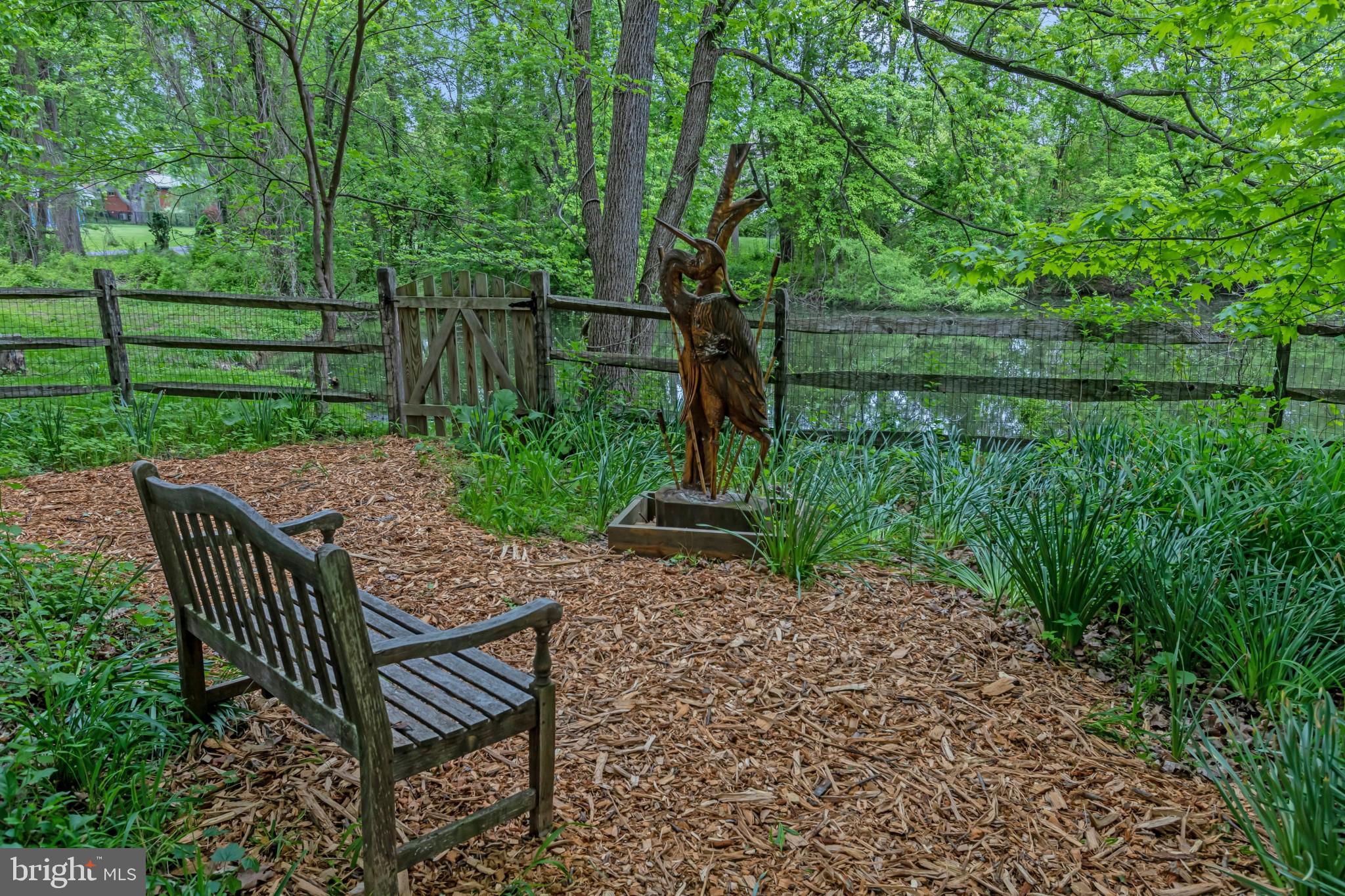 1921 Morningmist Drive Silver Spring, MD 20906 - Photo 35 of 38 Tranquil spot in the backyard overlooking pond
