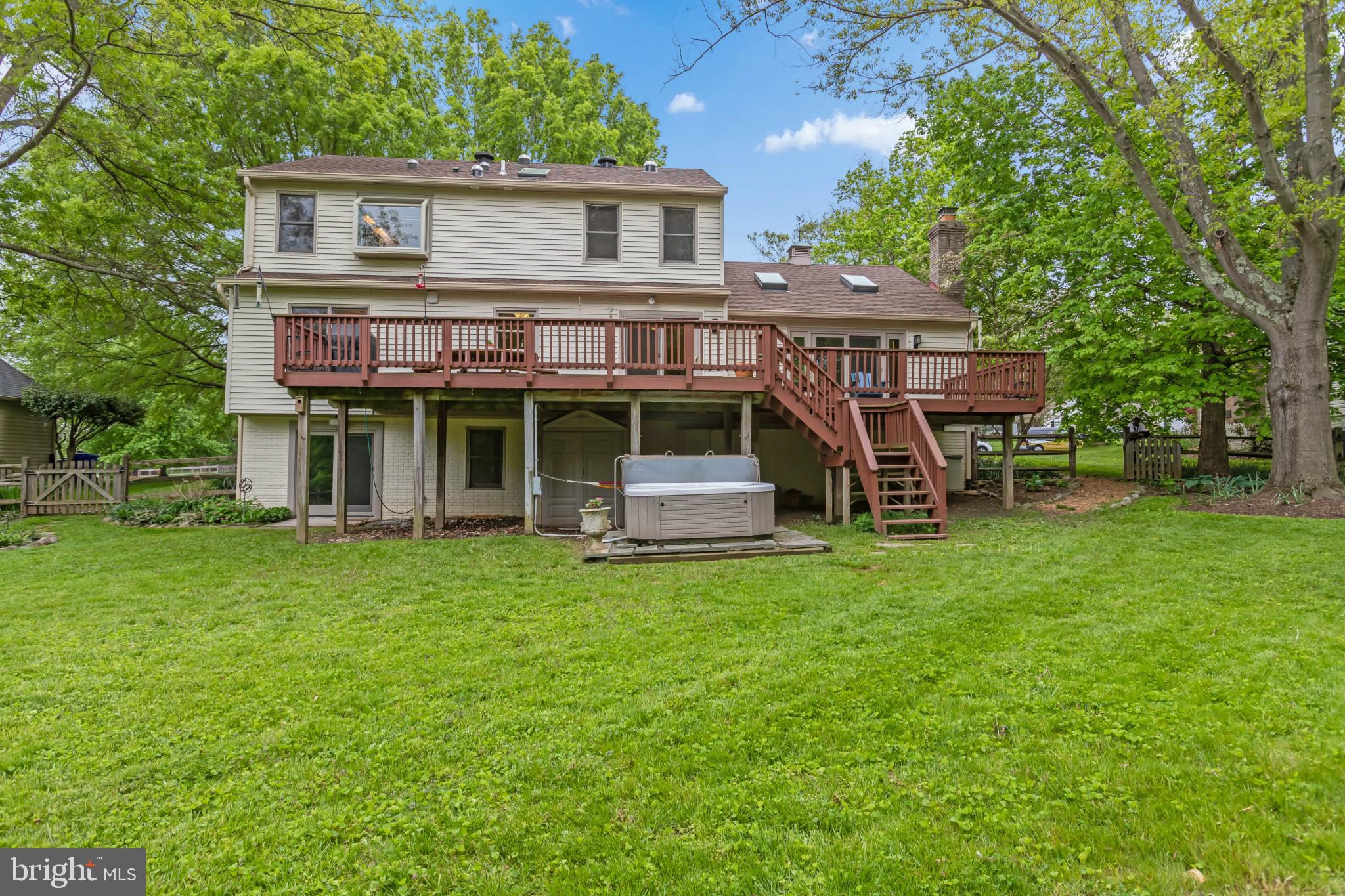 1921 Morningmist Drive Silver Spring, MD 20906 - Photo 38 of 38 Rear of home showing hot tub