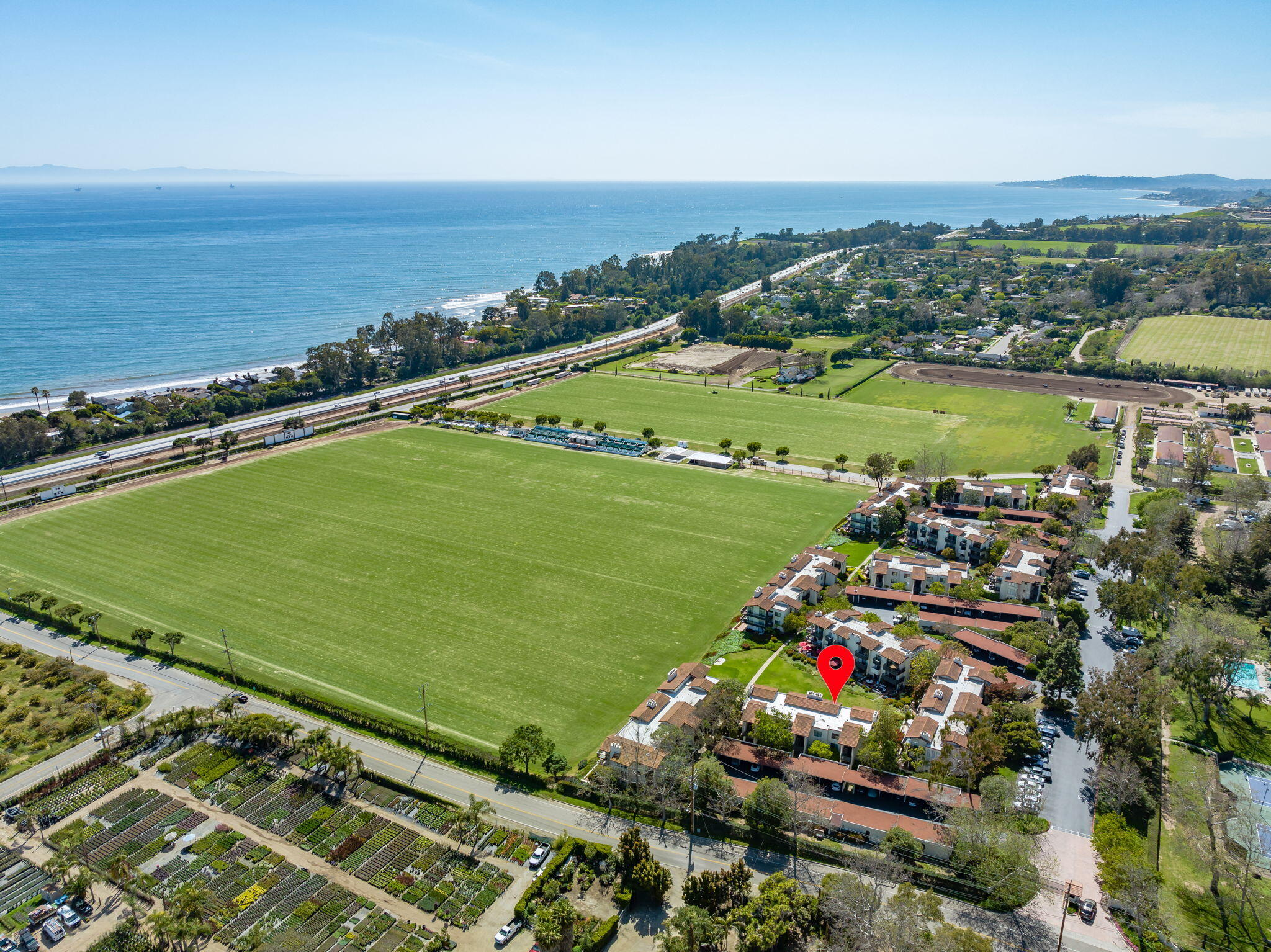 3375 Foothill Road, Unit 233 Carpinteria, CA 93013 - Photo 10 of 13 a view of a city and ocean view