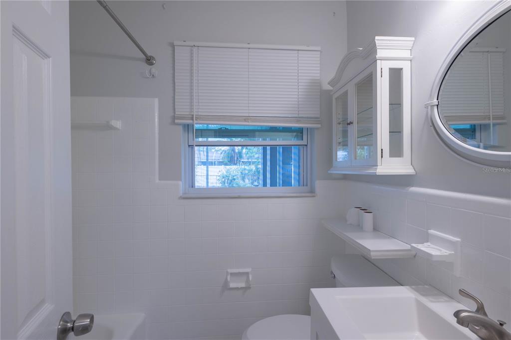 314 4th Avenue Southwest Ruskin, FL 33570 - Photo 17 of 30 a bathroom with a toilet a sink and a mirror