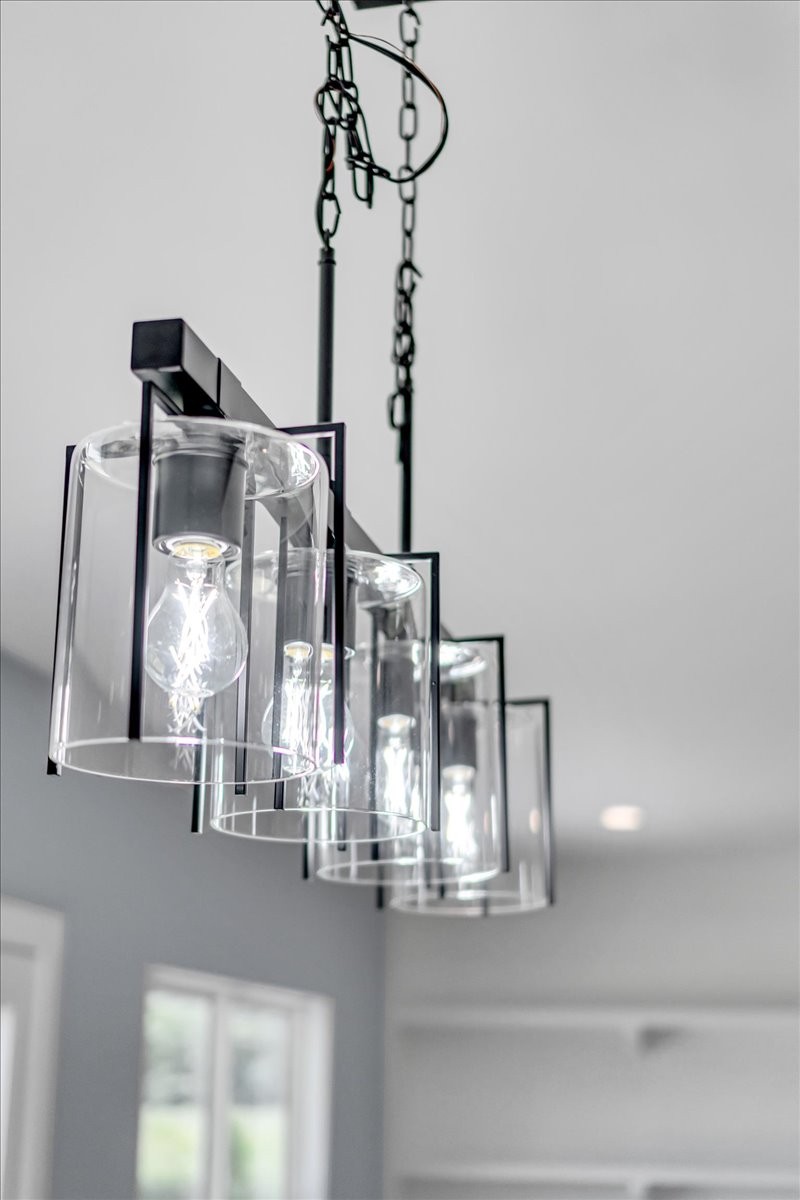 25 Lookout Drive Winchester, TN 37398 - Photo 29 of 61 a view of a dining room with furniture and a chandelier
