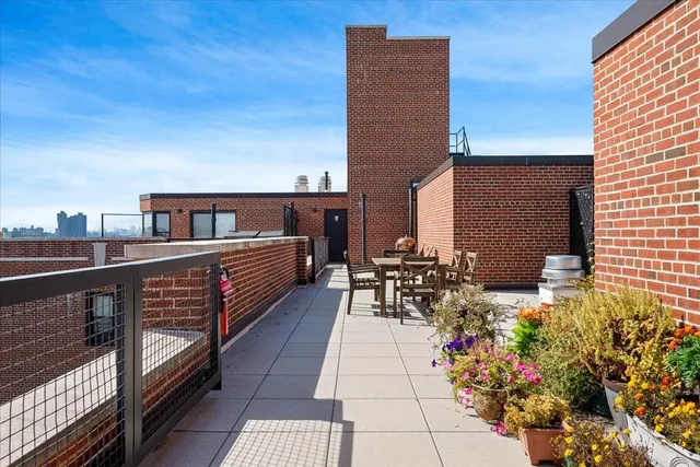 a view of chair and tables
