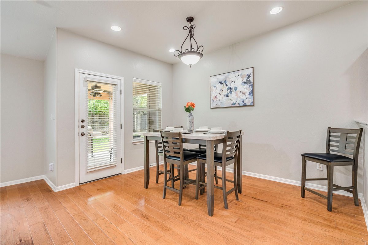 1151 Stone Rim Loop Buda, TX 78610 - Photo 8 of 35 Dining area off of kitchen