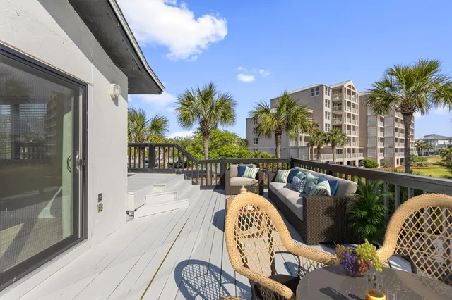 a front view of a building with a road