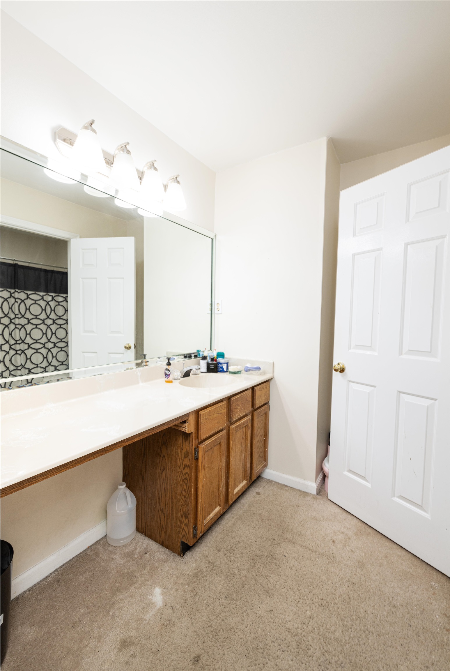 6801 Stout Road Memphis, TN 38119 - Photo 20 of 25 a bathroom with a double vanity sink mirror and
