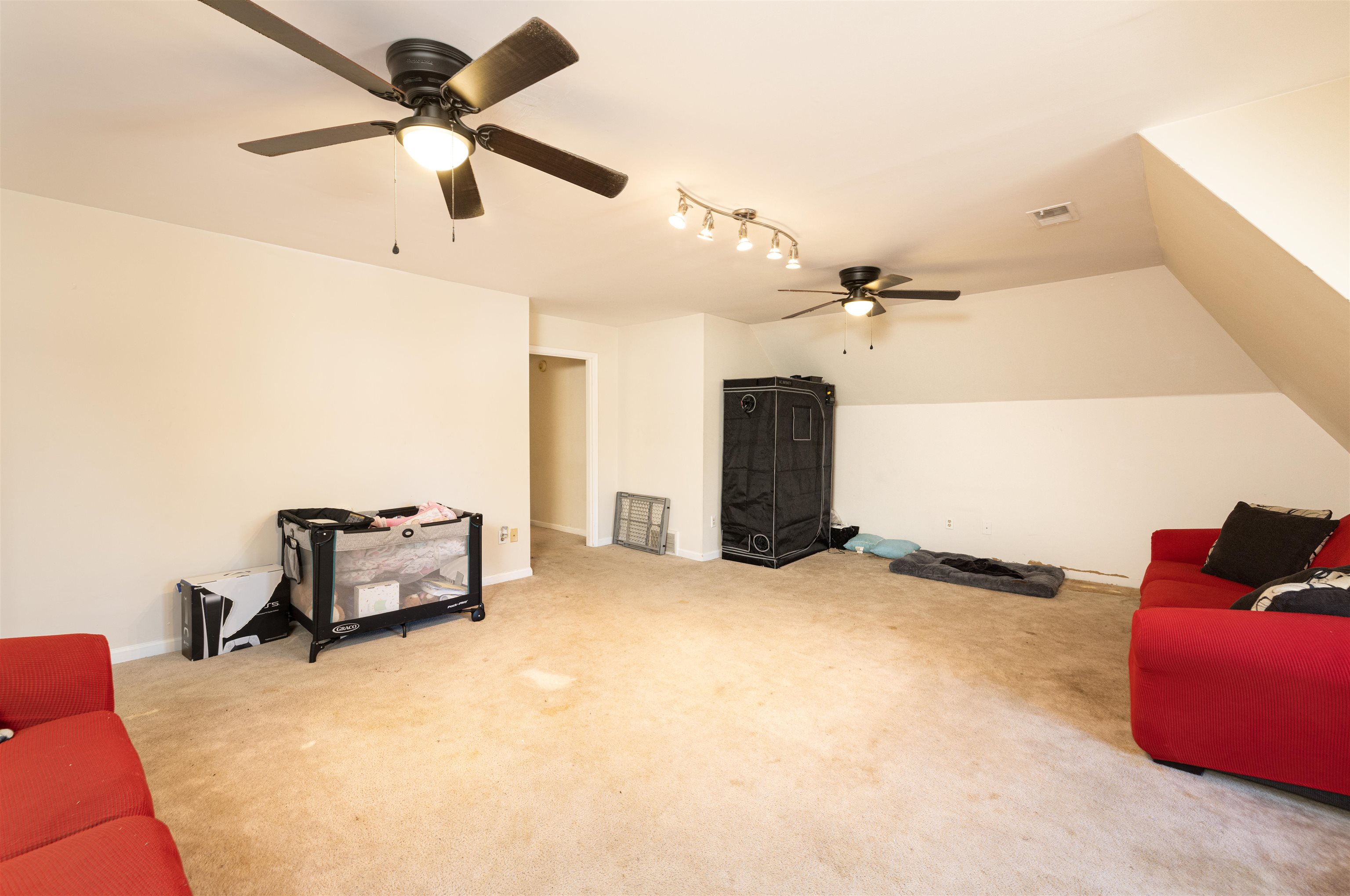 6801 Stout Road Memphis, TN 38119 - Photo 21 of 25 a bedroom with furniture and a ceiling fan