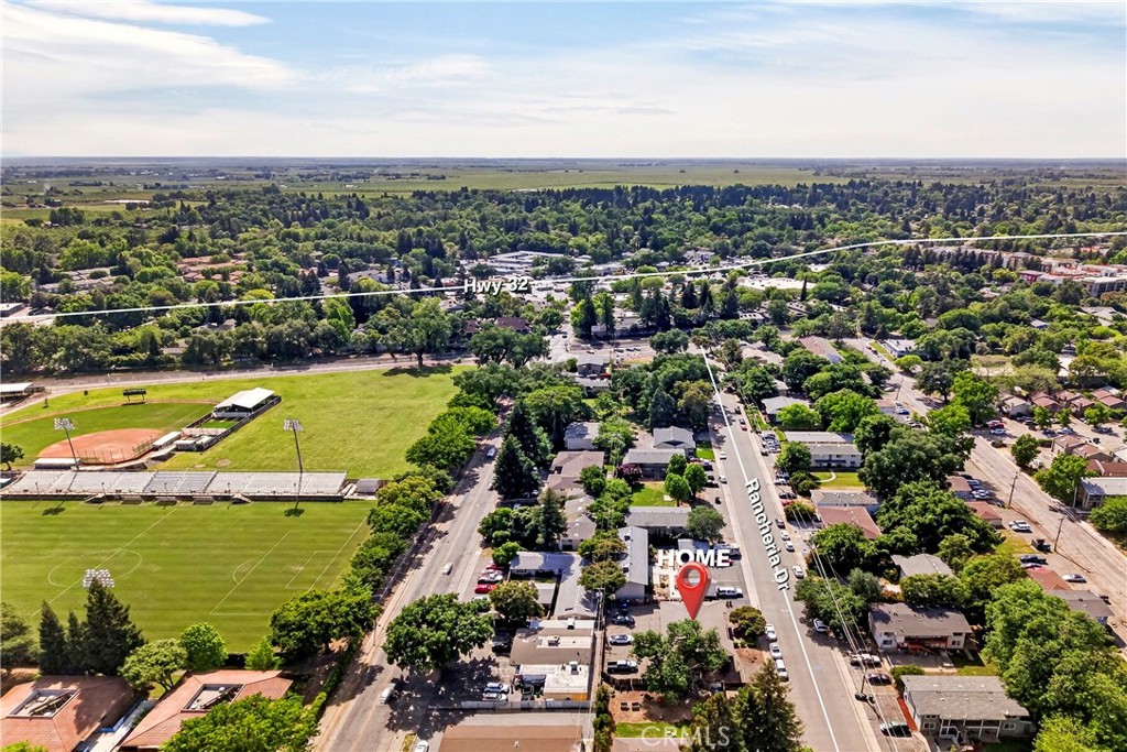 615 Rancheria Drive, Unit 14 Chico, CA 95926 - Photo 73 of 75 CITY AERIAL VIEW
