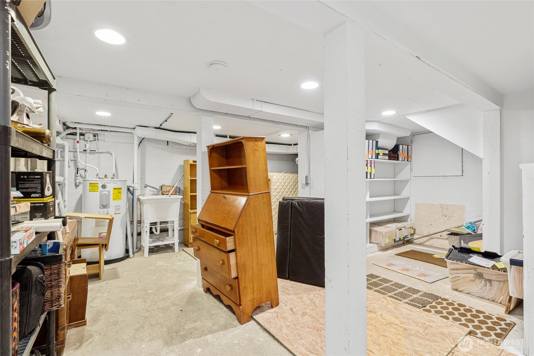 4431 Southwest Admiral Way Seattle, WA 98116 - Photo 14 of 25 a storage & utility room with lots of stuff