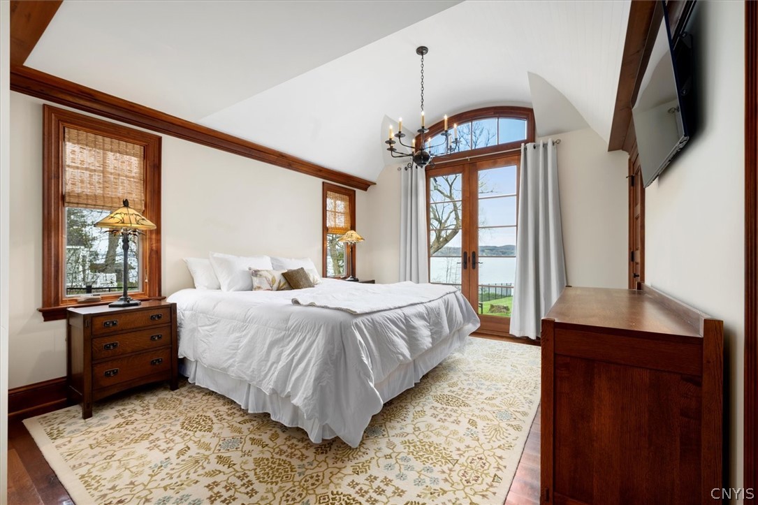 1844 West Lake Road Skaneateles, NY 13152 - Photo 28 of 49 Stunning primary suite with vaulted ceilings
