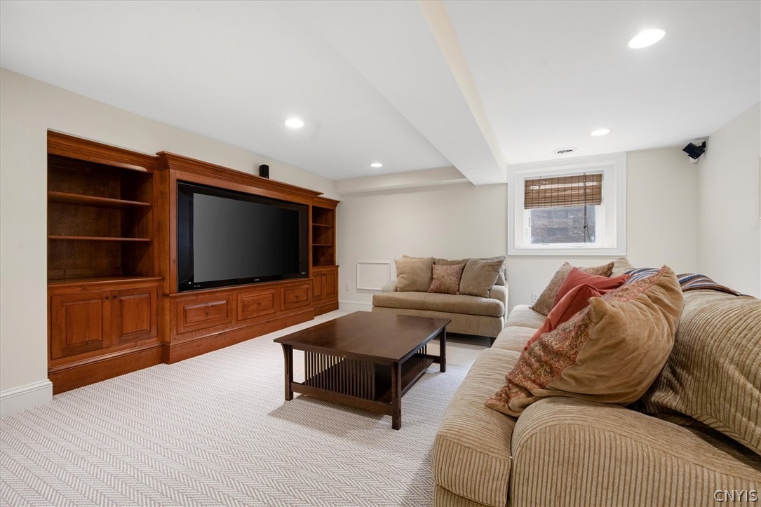 1844 West Lake Road Skaneateles, NY 13152 - Photo 37 of 49 Large finished basement