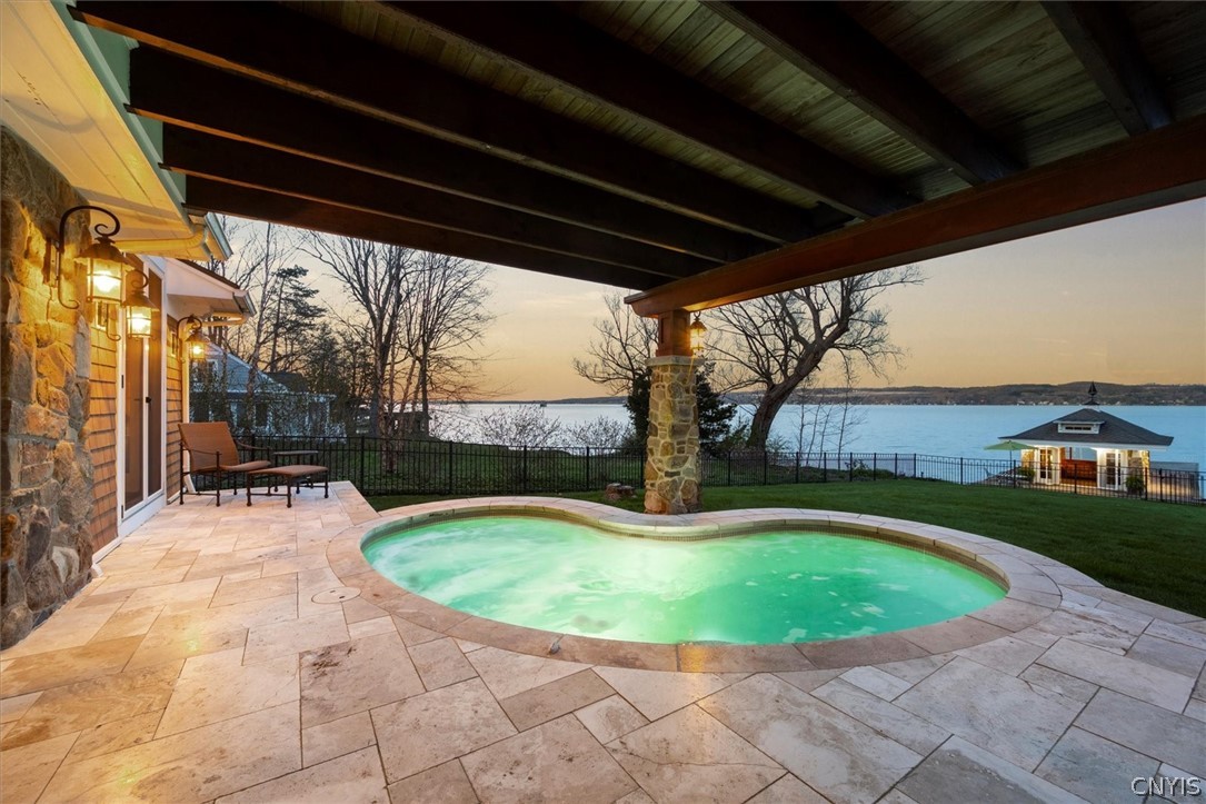 1844 West Lake Road Skaneateles, NY 13152 - Photo 43 of 49 Luxury pool/spa