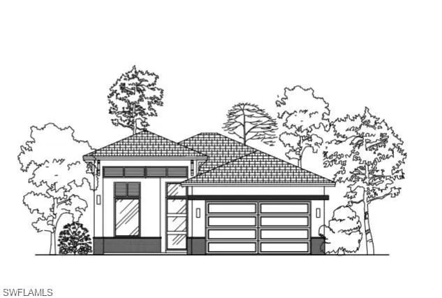 a black and white photo of a living room