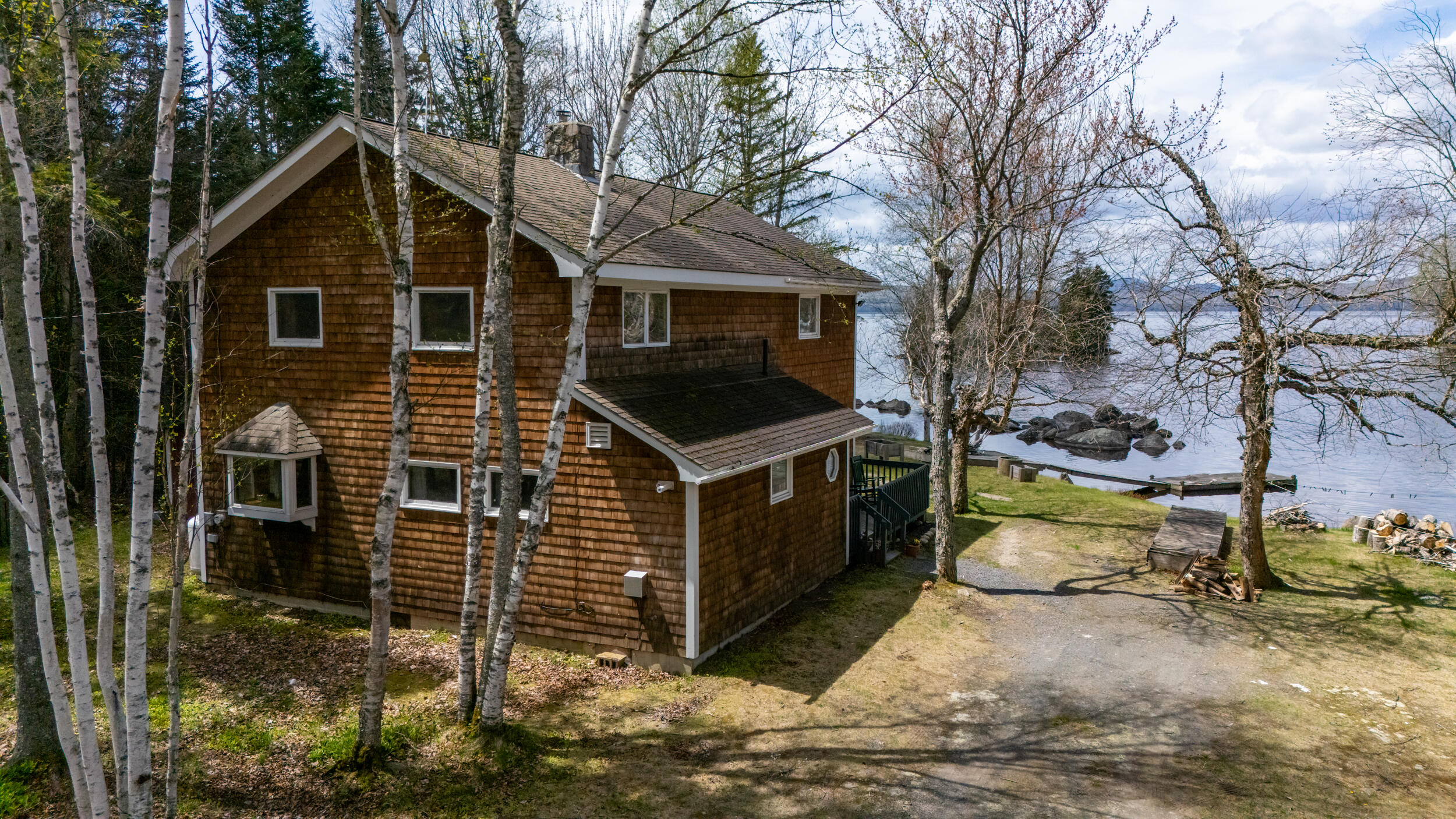 641 Bald Mountain Road Oquossoc, ME 04964 - Photo 1 of 28 DJI_20250515122417_0695_D