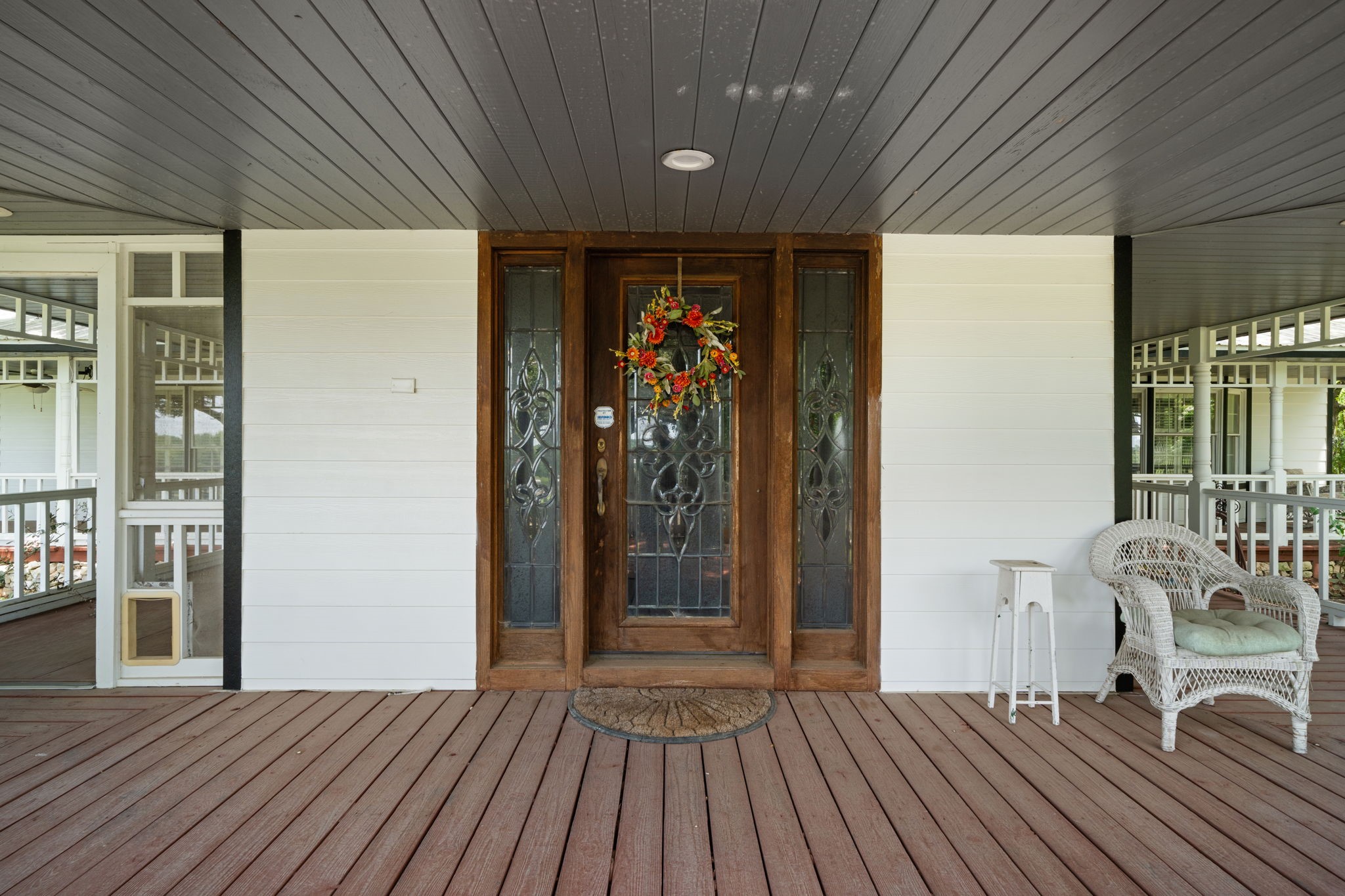 3541 Highway 159 La Grange, TX 78945 - Photo 6 of 38 The beautiful and spacious front porch is the perfect welcome to your family, friends, and guests.