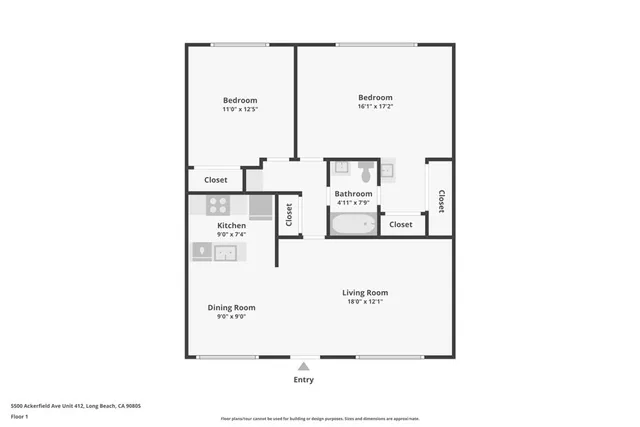 $350,000 | 5500 Ackerfield Avenue, Unit 412, Long Beach, CA 90805