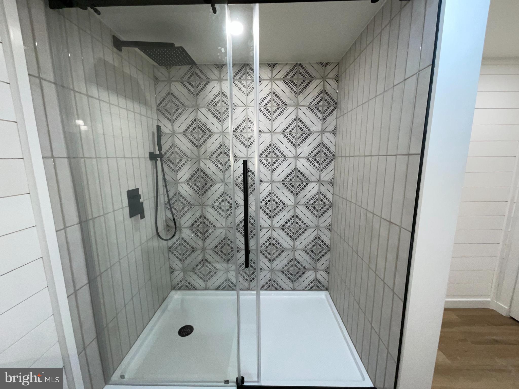 75 Center Road Lehighton, PA 18235 - Photo 43 of 57 Sleek modern shower with stylish tile design.
