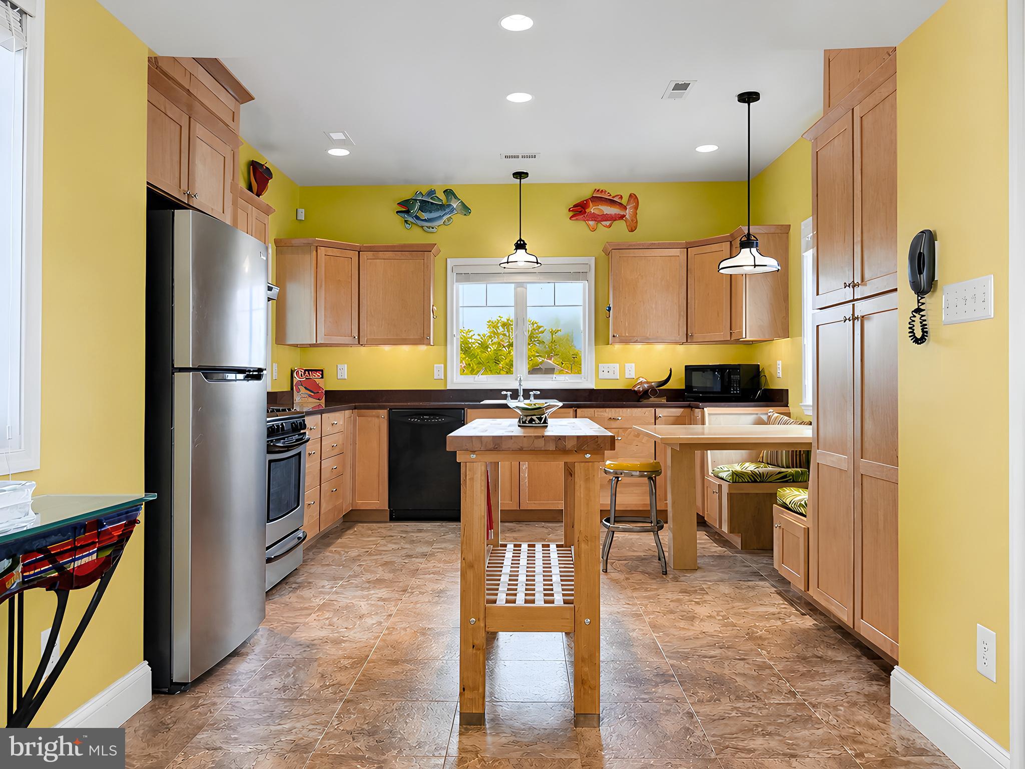 16144 Thomas Road Piney Point, MD 20674 - Photo 17 of 98 Bright, Well-Designed Kitchen with Scenic Views