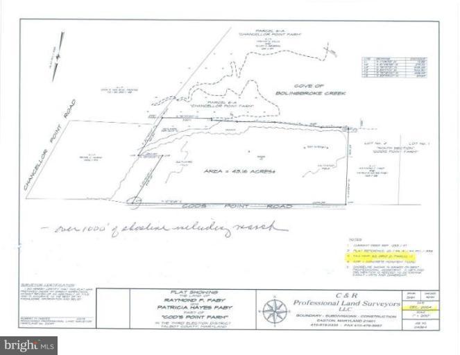 Cod's Point Road Trappe, MD 21673 - Photo 2 of 3 Plat #1