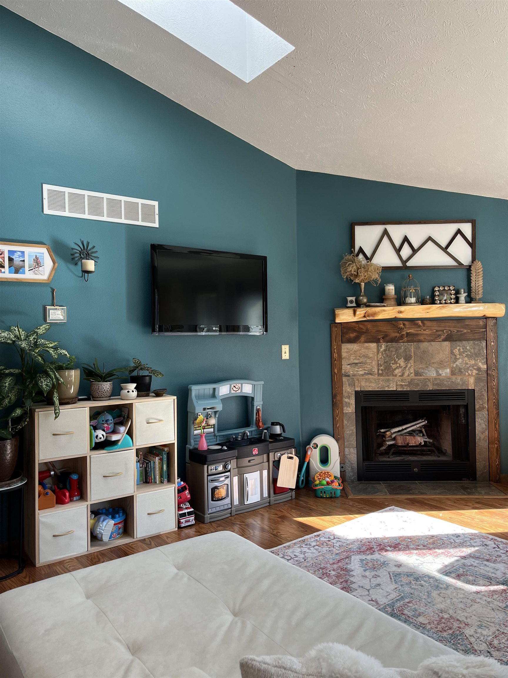 300 Lamplighter Loop Southeast Poplar Grove, IL 61065 - Photo 21 of 29 a bedroom with furniture and a fireplace
