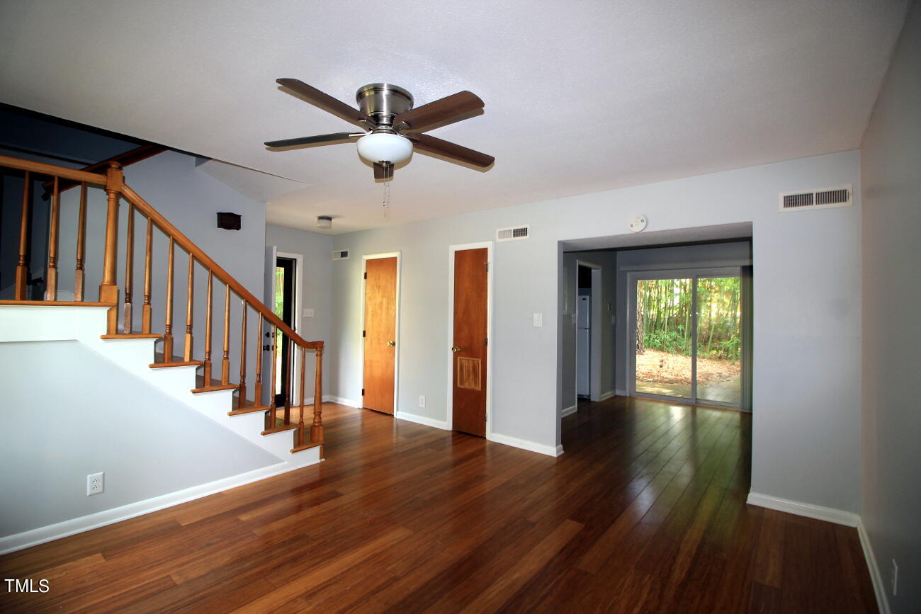 3708 Atlantic Avenue Raleigh, NC 27604 - Photo 3 of 12 a view of an entryway with wooden floor