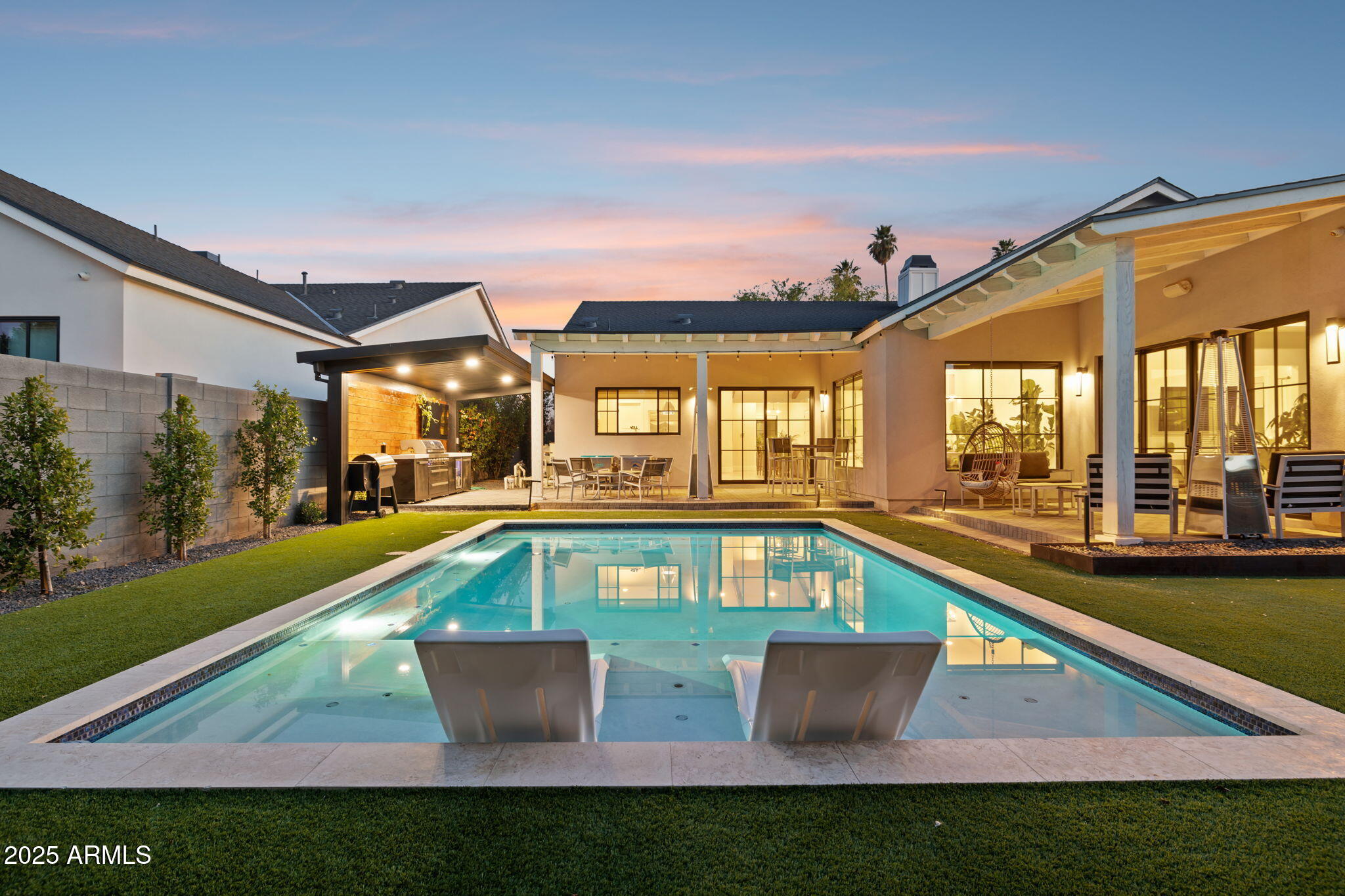 3530 East Glenrosa Avenue Phoenix, AZ 85018 - Photo 36 of 41 a view of swimming pool with an outdoor seating