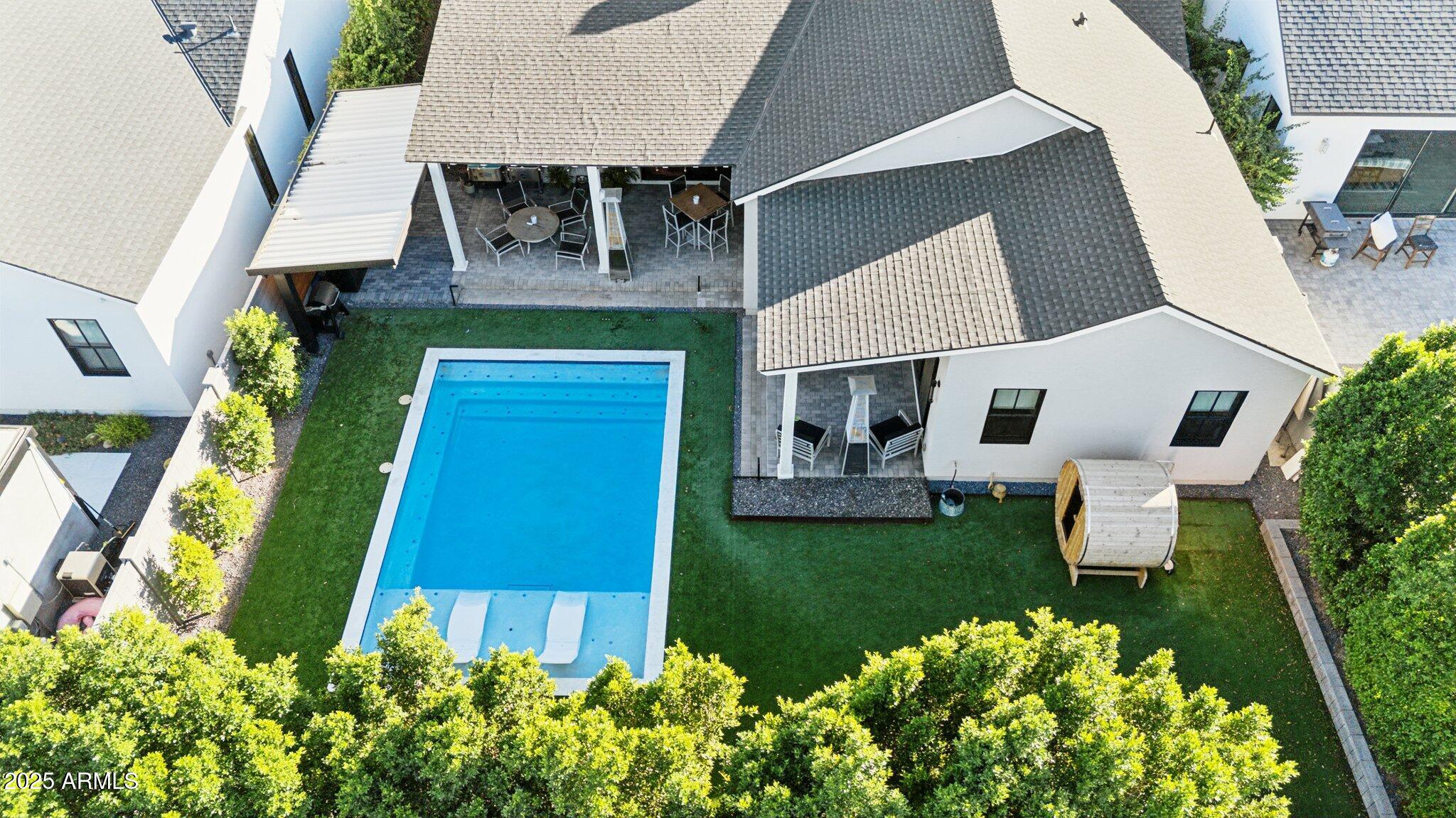 3530 East Glenrosa Avenue Phoenix, AZ 85018 - Photo 41 of 41 an aerial view of a house