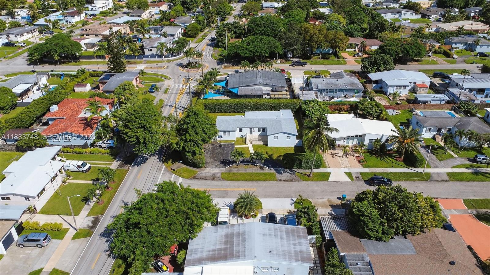 8371 Southwest 32nd Terrace Miami, FL 33155 - Photo 39 of 48 an aerial view of residential houses with outdoor space
