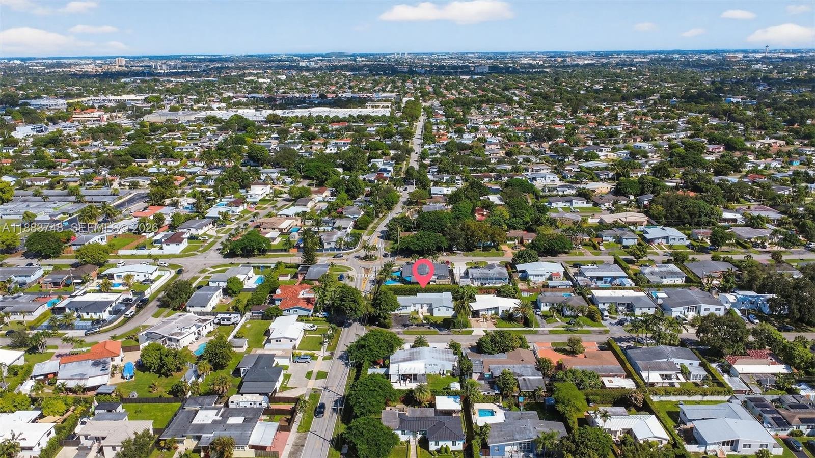 8371 Southwest 32nd Terrace Miami, FL 33155 - Photo 40 of 48 an aerial view of a city