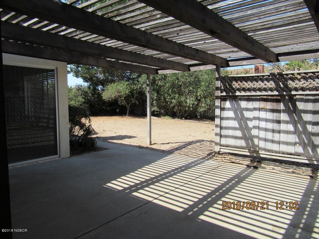 4376 Rigel Avenue Lompoc, CA 93436 - Photo 15 of 20 a view of a backyard with sitting area