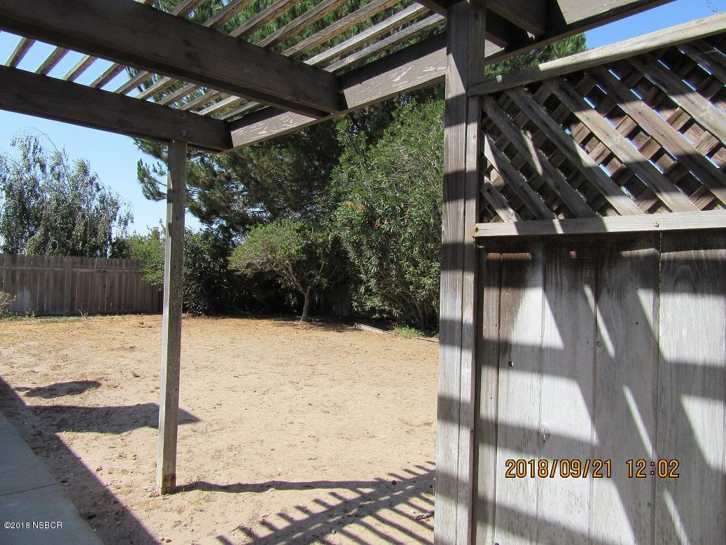 4376 Rigel Avenue Lompoc, CA 93436 - Photo 16 of 20 a view of a backyard of the house