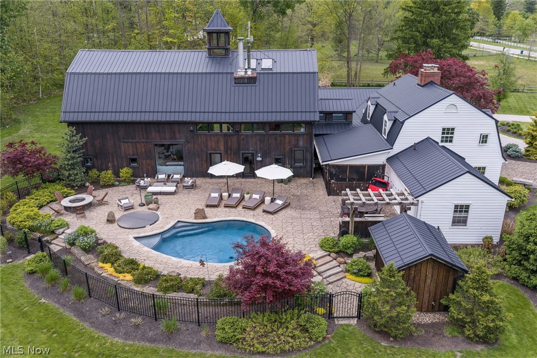 7340 Valley View Road Hudson, OH 44236 - Photo 34 of 50 Backyard aerial view